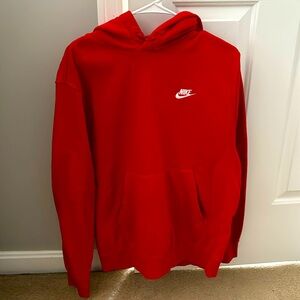 Red Nike Hoodie